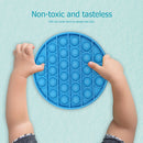 Push Bubble Fidget Sensory Toys Relief Stress Squeeze Toys (Sky Blue)