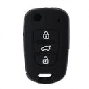 3Buttons Silicone Car Key Fob Cover Case For Hyundai i30 Verna Veloster