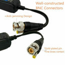 1X(4 Pair Passive Video/Power Balun Upgraded 1080P-5Mp Bnc To Rj45 Long Dis