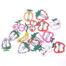 5PCS Baby Cute Fruits Hairpins Girls Hair Accessories BB Hair Headwear JR