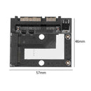 mSATA Mini PCI-E SSD to 2.5inch SATA 6.0Gbps Converter Adapter Card