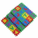 36Pc Baby Kids Alphabet Educational Puzzle Blocks Pad Game Infant Child J0D9