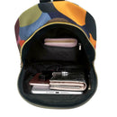 Geometric Print Backpacks Girls Preppy Women Small Shoulder School Bags