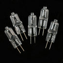 20 X G4 Warm White JC Halogen Capsule Bi-Pin Light Bulb Lamp Clear 20W 12v DDW