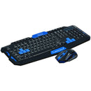 Hk8100 2.4G Wireless Gaming Keyboard Mouse Combo Ergonomics Waterproof Opti