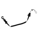 Scuba Diving Spiral Coiled Lanyard Torch Camera Holder Strap W/Spring Clip
