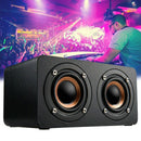 M5 Graffiti Wooden Wireless Bluetooth Speaker Mobile Computer Desktop Home
