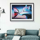 5D DIY Full Drill Diamond Painting Fox Embroidery Mosaic Craft Kits Decor