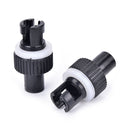 2X inflatable kayak boat air foot pump HR hose adapter H-R valve adapter LJ