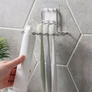 Stainless Steel Toothbrush Holder Shaver Storage Rack Shelf' Bathroom Organi JR