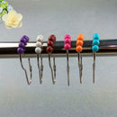 24PCS Shower Curtain Hooks Rings Stainless Steel Shower Curtain Ring an ATN PIA