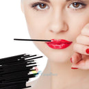 50Pcs Cosmetic Makeup Tool Disposable Eyeliner Liquid Wand Lip Brush Applicator#