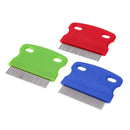 3pcs Pet Hair Flea Removal Comb Stainless Steel Teeth Hair Brush Grooming