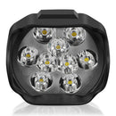 Motorcycle Headlight 9 LED 6W DC12V Super Bright Spot White Work Light Bicyc Hn