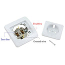 220V LED Dimmer Switch Dimming Controller For Dimmable Ceiling Light EU plug Ew