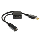 2 in 1 Power Supply Converter Charger Cable Adapter For Lenovo ThinkPad Yoga