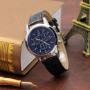 Fashion Blu Ray Glass Mens Watches Neutral Quartz Simulates The Wrist Watch AU