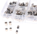 100 Pieces 5mmx20mm Fast Acting Quick Blow Glass Fuse 0.2A 0.5A 1A 2A 3A 5A 6A