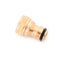 1/2" Garden Brass Thread Hose Tap Adaptor Water Pipe Connector Tube Fitting   JR