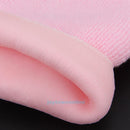 1 Pair Pink Spa Moisturizing Gel Soft Socks Cracked Skin Treatment Foot Care