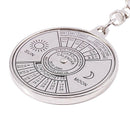 Perpetual Calendar Keyring Keychain Unique Metal Key Chain Ring 50 Years Ne U1G9