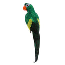2pcs Simulation Feather Bird Artificial Foam Parrot Birds Party Crafts Ornament