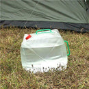 Collapsible Water Container, Portable Water Carrier, Foldable Water Storage Jug