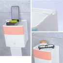 Double Layer Bathroom Storage Box Toilet Paper Sanitary Napkin Storage Hold