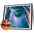 Full Round Diamond Painting Beautiful Woman 5D Handwork Mosaic Wall Picture
