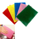 10Pcs Scouring pads cleaning cloth dish towel colorful home scour scrub- OZ