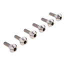 6x Titanium Bolt Front Brake Disc Rotor for Suzuki GSXR Yamaha YZF R6 R1 FJR