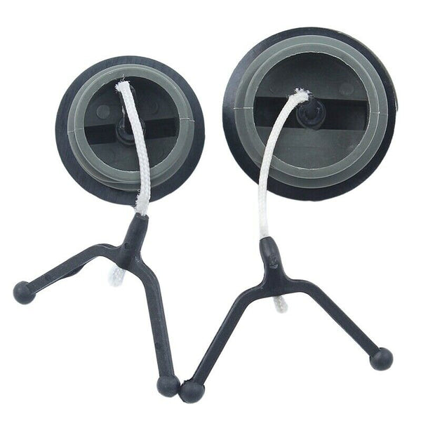 2Pcs Gas Fuel Oil Tank Cap For Husqvarna 362 365 371 372 372Xp Chainsaw Par