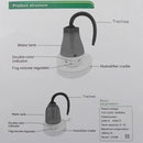 3L Amphibians Reptile Humidifier Fogger for Lizard Tortise Quiet Terrariums