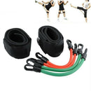 6 Pcs/Set Leg Thigh Latex Resistance Band Gym Yoga Exercise Strong Tube Ank
