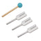 4Pcs/Set Aluminum Alloy Angel Crystal Tuning Fork 4096Hz/4160Hz/4225Hz Ener