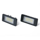 1 Pair LED License Number Plate Light Lamp for 1/3/5 Series E39 E82 E92 E93