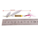 Noise Sequins Spinner Spoons Baits Bass Metal Fishing Lure Paillette Artificial