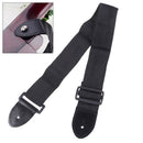 68cm-124cm Universal Guitar Strap Adjustable Nylon Guitar Belt with PU LeatS Kw