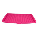 Plastic Dish Drainer Drip Tray Plate Cutlery Rack Kitchen Sink Rack Holder  Q4X3