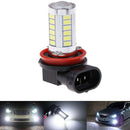 1Pc Super Bright H8/H11 33-LED White Car Fog Light Headlight Driving Lamp Bu%!
