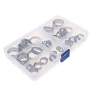 Multi Size 5.8mm-23.5mm Stainless Steel Hoop Clamp Hose Pipes Clip Fixed To_