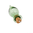 10 Glass Cork Drops Glasses Vials Wish Bottles W / Loop Diy