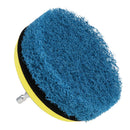 Set of 2 Power Scrubber Brush Drill Brushes Cleaner for Bathroom Surfaces Tub