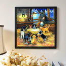 5D DIY Full Drill Diamond Painting Animal Cross Stitch Embroidery Mosaic