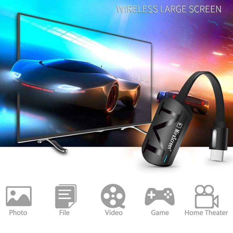 MiraScreen G4 TV Stick Dongle Anycast Cast HDMI WiFi Display Receiver Chromecast