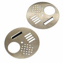 10 Pcs Beekeeping Tools Beehives Stainless Steel Round Beehives Nest Door V