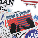 50pcs Set Trump Biden Bumper Memes Stickers WILL YOU SHUT UP DeSEAU