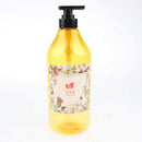 3x 1000ml Refillable Liquid Shampoo Dispenser Container Plastic Pump Bottle