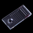 New Individual Eyelash Extension Stand Glass Pad Lash Tray Holder Glue Tool