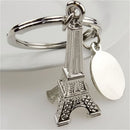 1x Zinc Alloy Eiffel Tower French Souvenir Paris Keychain Keyring  Chain Ring 3c